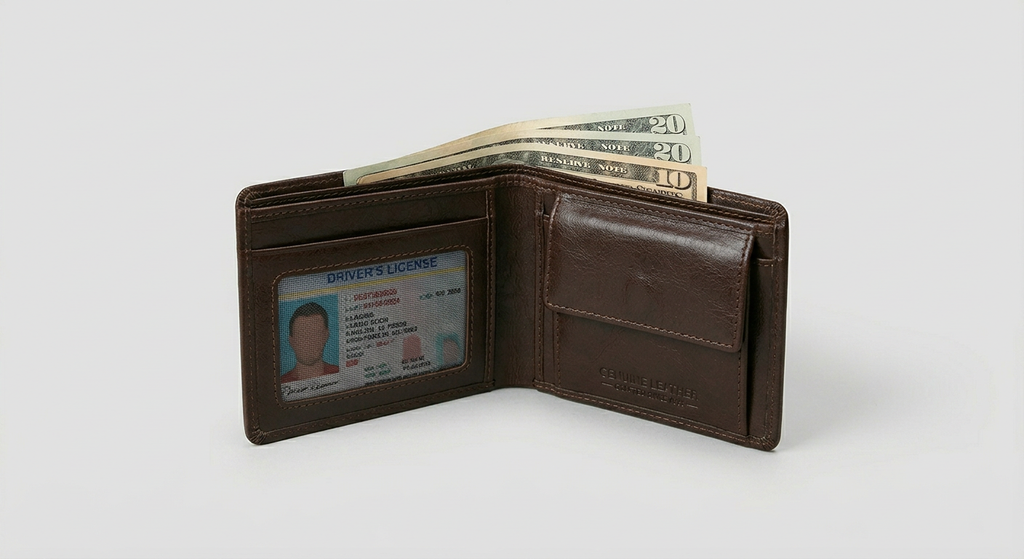 The Statesman - Men's Leather Bifold Wallet
