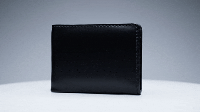 Power and Prestige: The Classic Black Wallet